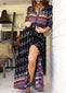 Mulheres Vestidos Longos Maxi Vestido Bohemia