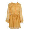 Mini Vestido de manga longa